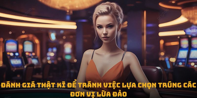 Đánh giá thật kĩ để tránh việc lựa chọn trúng các đơn vị lừa đảo